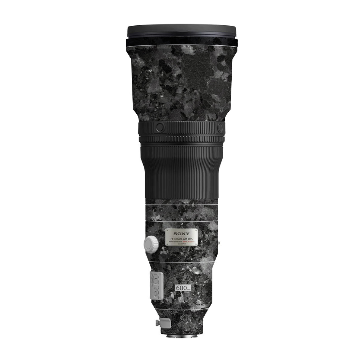 Black Granite Sony FE 600mm F/4 GM OSS Camera Lens Skin