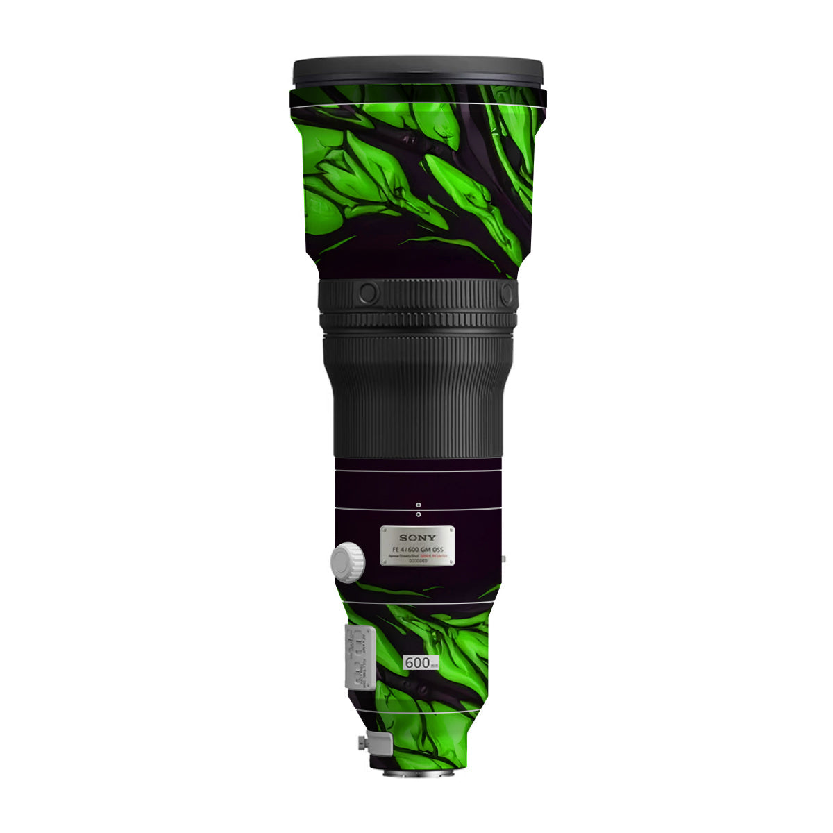 Venom Green Sony FE 600mm F/4 GM OSS Camera Lens Skin