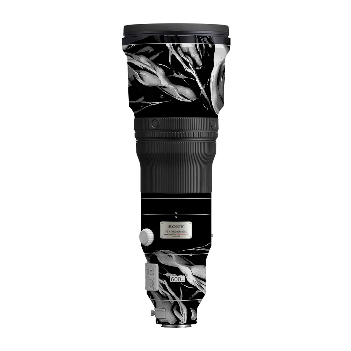 Venom Black Sony FE 600mm F/4 GM OSS Camera Lens Skin