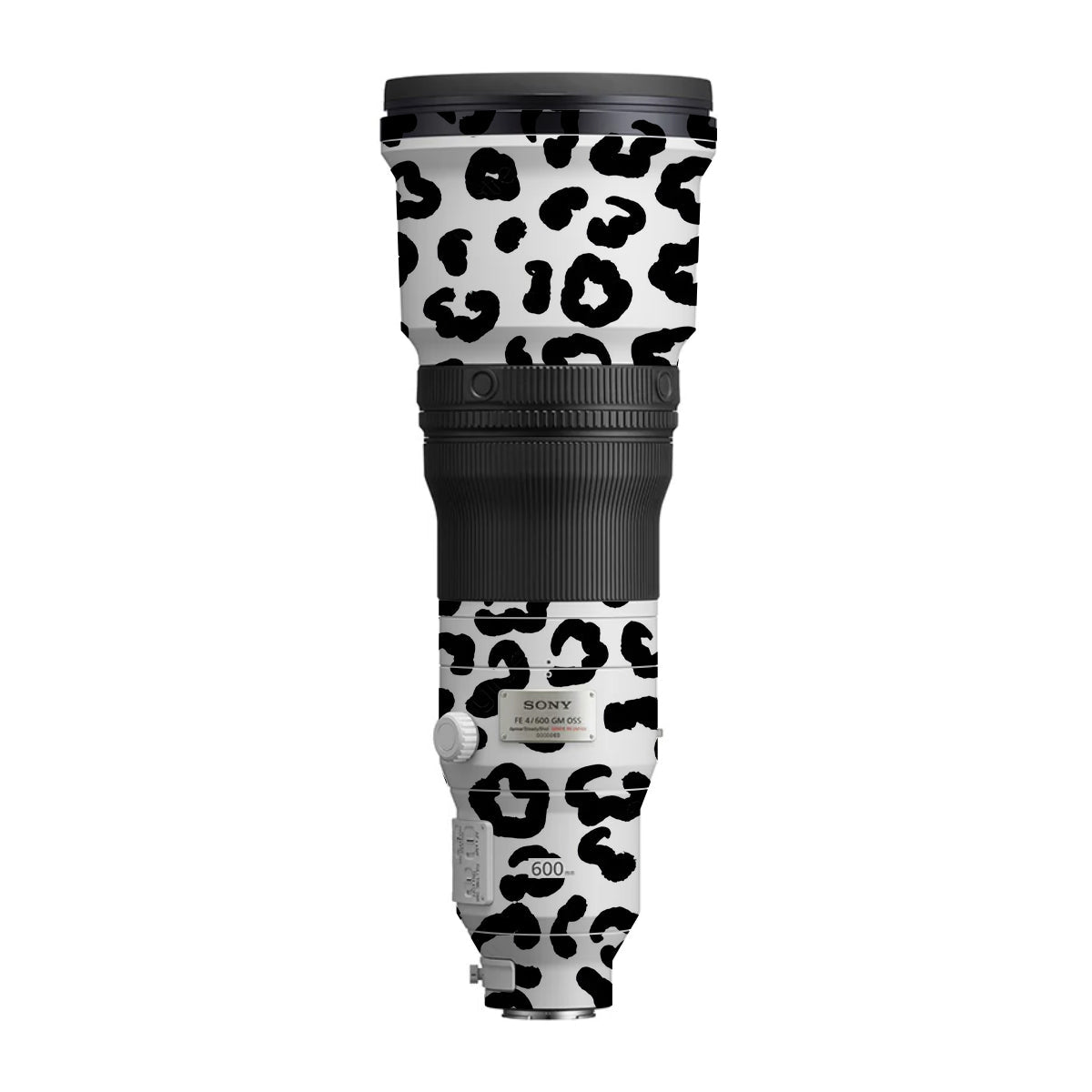 White Leopard Sony FE 600mm F/4 GM OSS Camera Lens Skin
