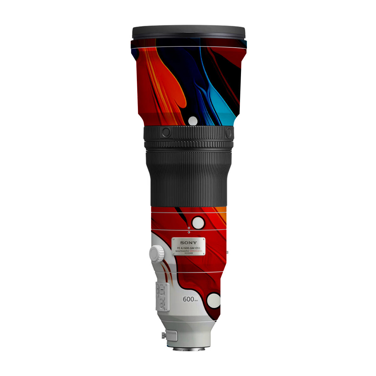 Fire & Ice Flow Sony FE 600mm F/4 GM OSS Camera Lens Skin