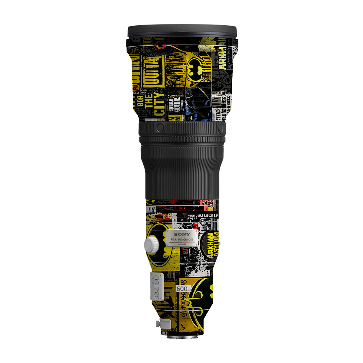 Batman Collage Sony FE 600mm F/4 GM OSS Camera Lens Skin