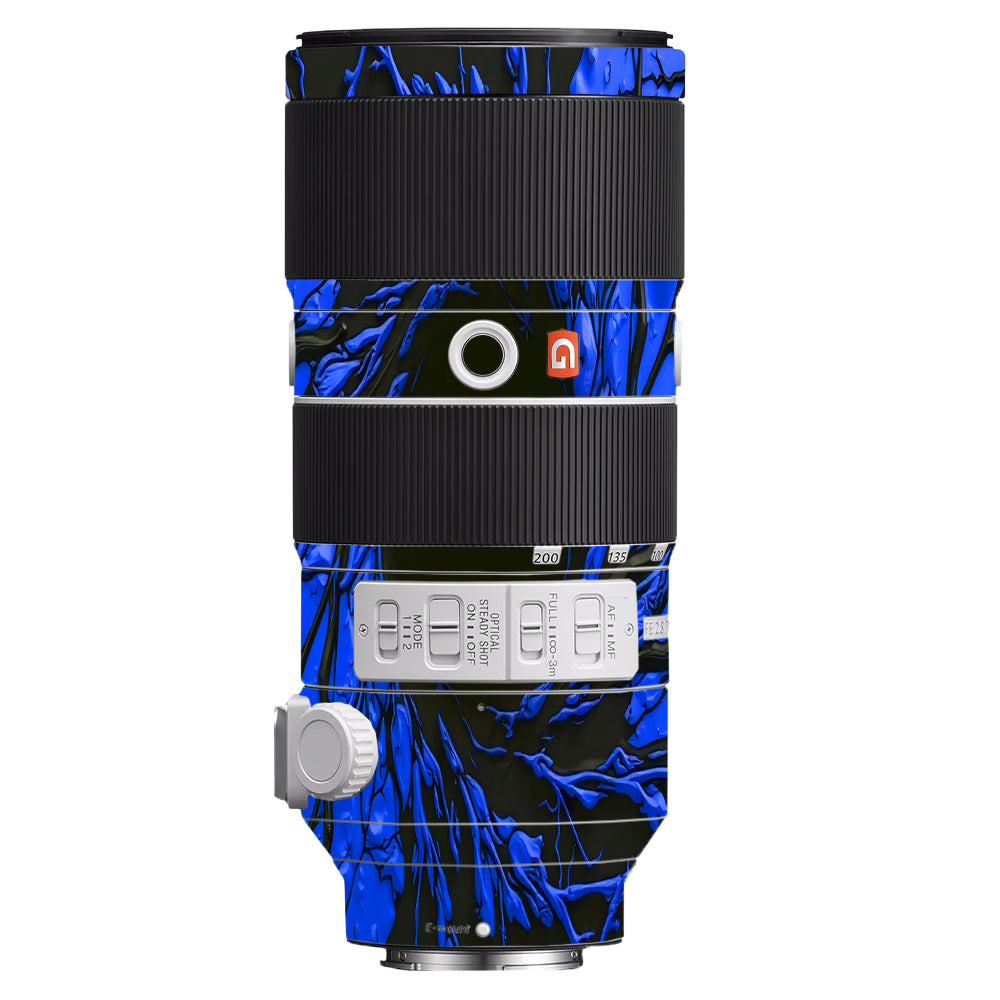 Venom Blue Sony FE 70–200mm f/2.8 GM OSS Camera Lens Skin