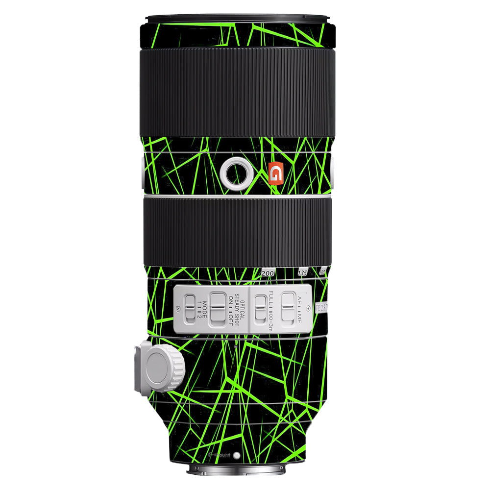 Neon Grid Sony FE 70–200mm f/2.8 GM OSS Camera Lens Skin