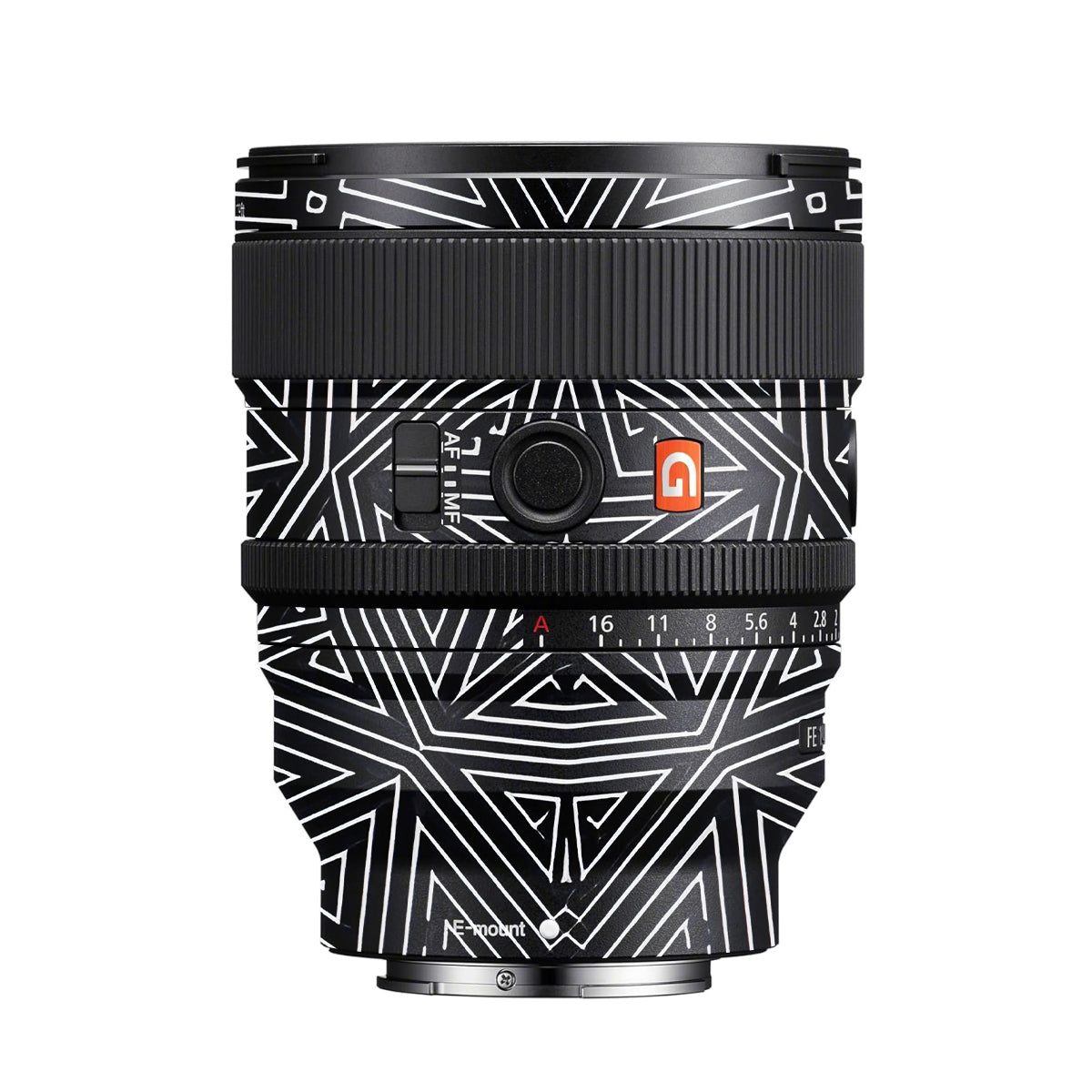 Geometric Pattern Sony FE 85mm F/1.4 GM II Camera Lens Skin