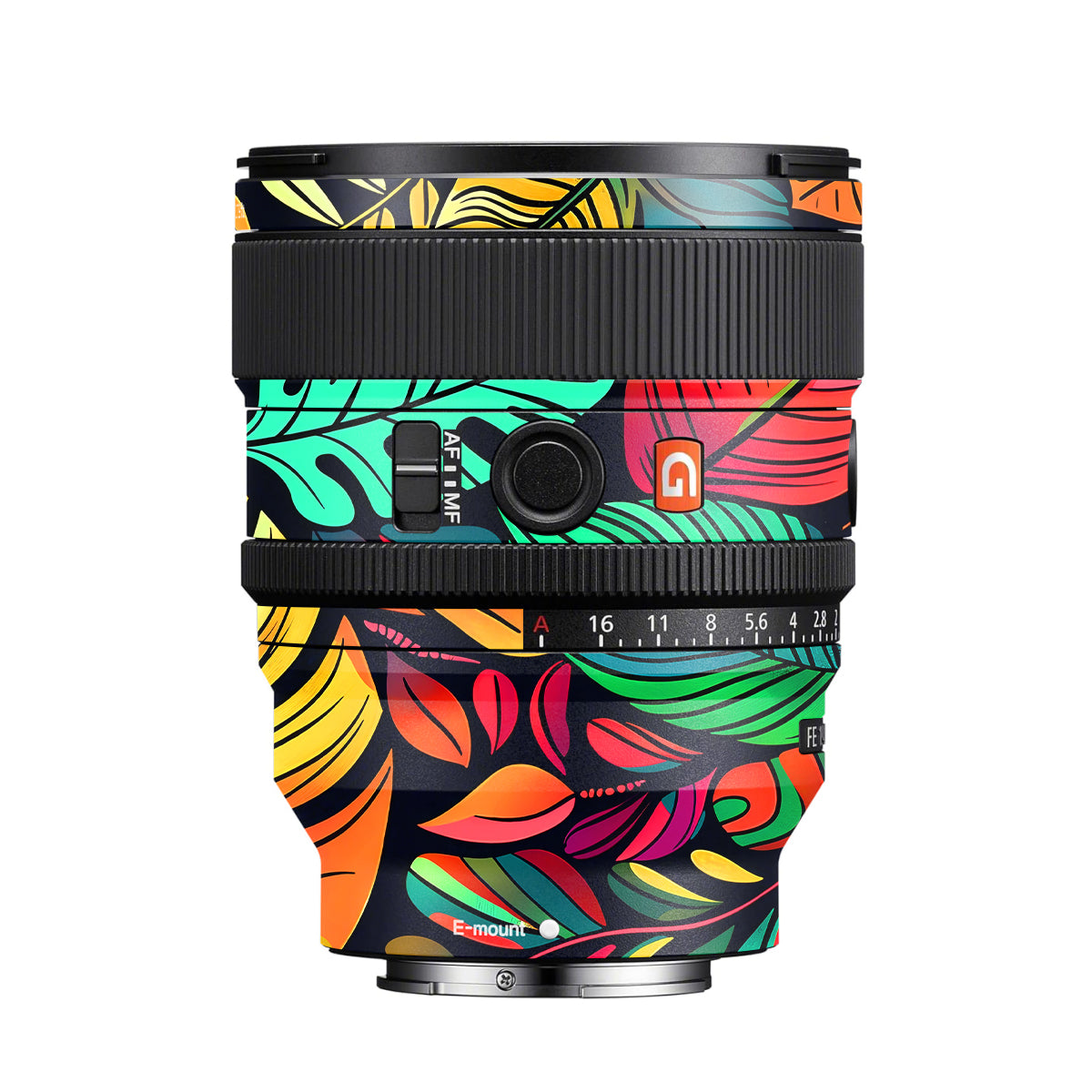 Tropical Jungle Leaves Sony FE 85mm F/1.4 GM II Camera Lens Skin
