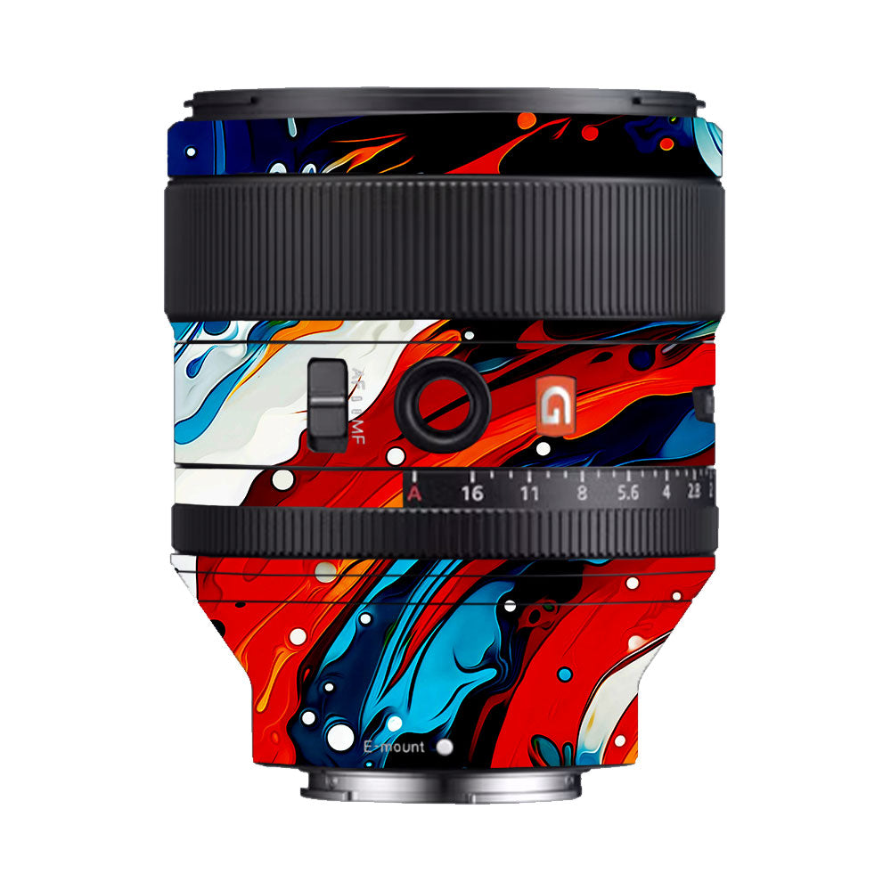 Fire & Ice Flow Sony FE 85mm f/1.4 GM Camera Lens Skin
