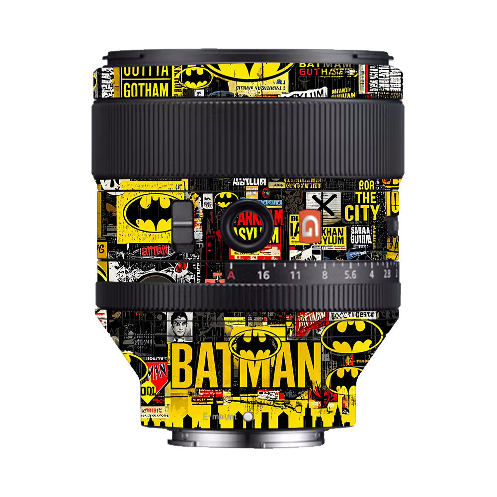 Batman Collage Sony FE 85mm f/1.4 GM Camera Lens Skin