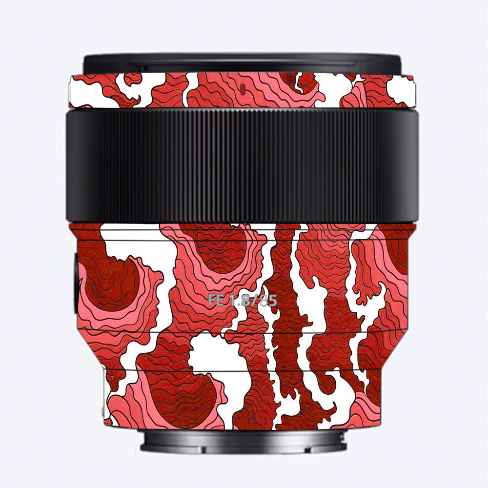 Cherry Waves Sony FE 85mm f/1.8 Camera Lens Skin