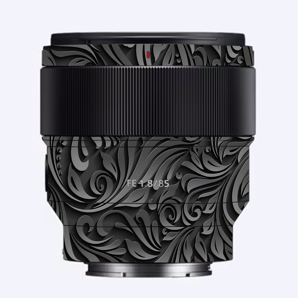 Shadow Swirl Sony FE 85mm f/1.8 Camera Lens Skin