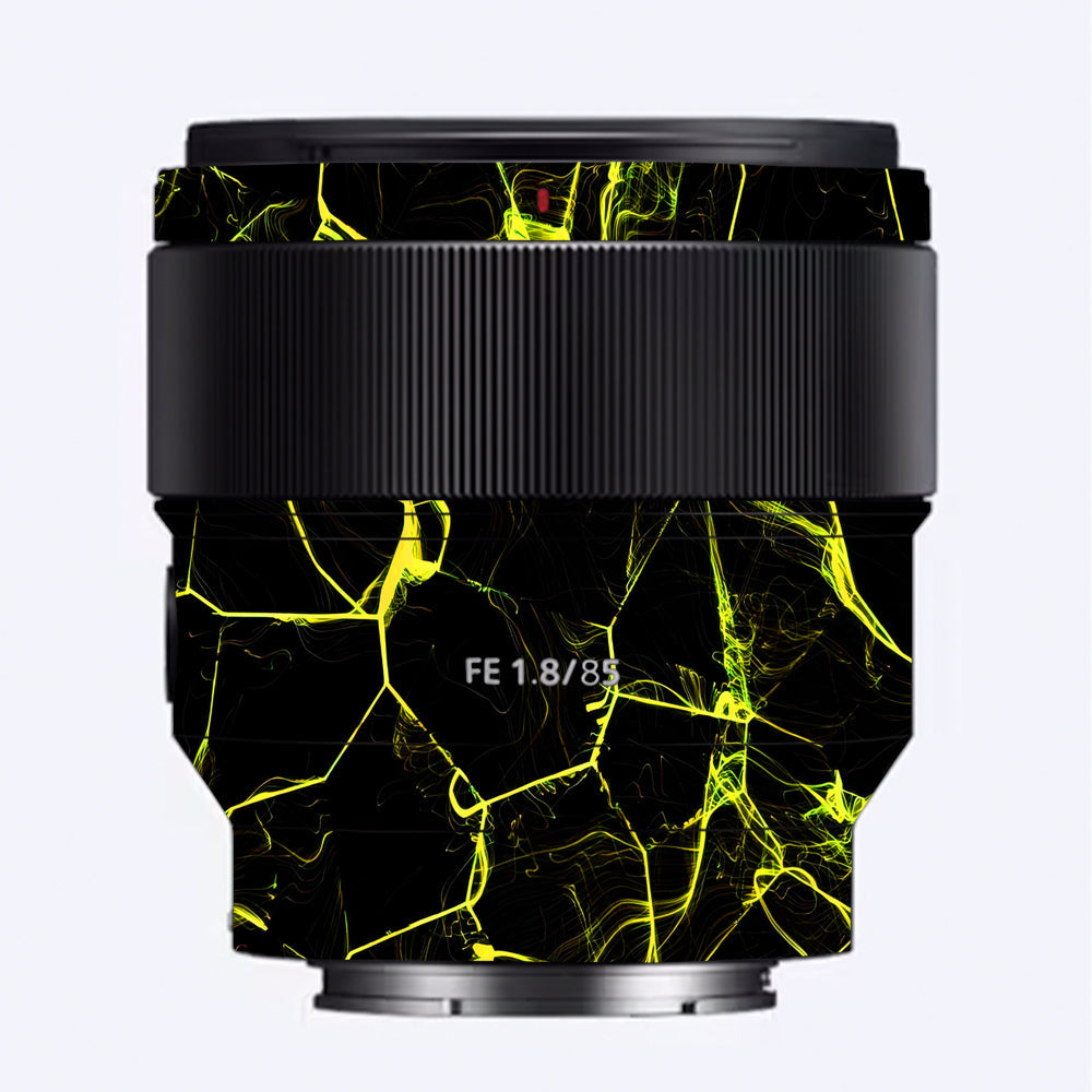 Plasma Grid Sony FE 85mm f/1.8 Camera Lens Skin