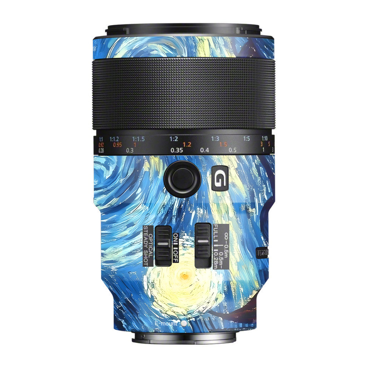 Starry Night Art Sony FE 90mm F/2.8 Macro OSS Camera Lens Skin