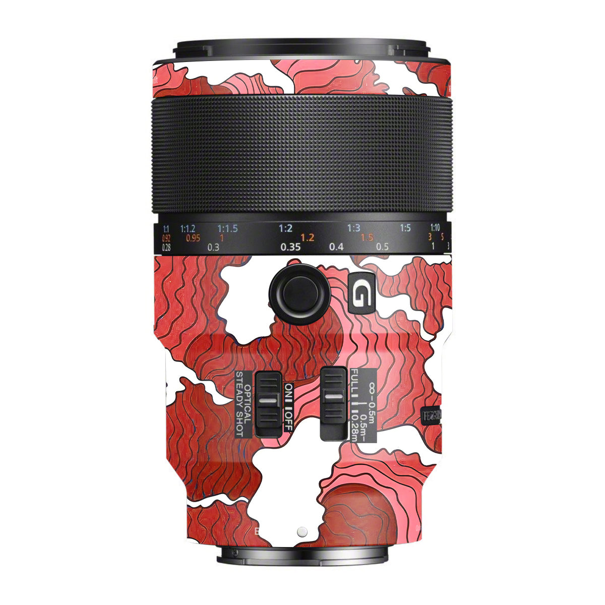 Cherry Waves Sony FE 90mm F/2.8 Macro OSS Camera Lens Skin