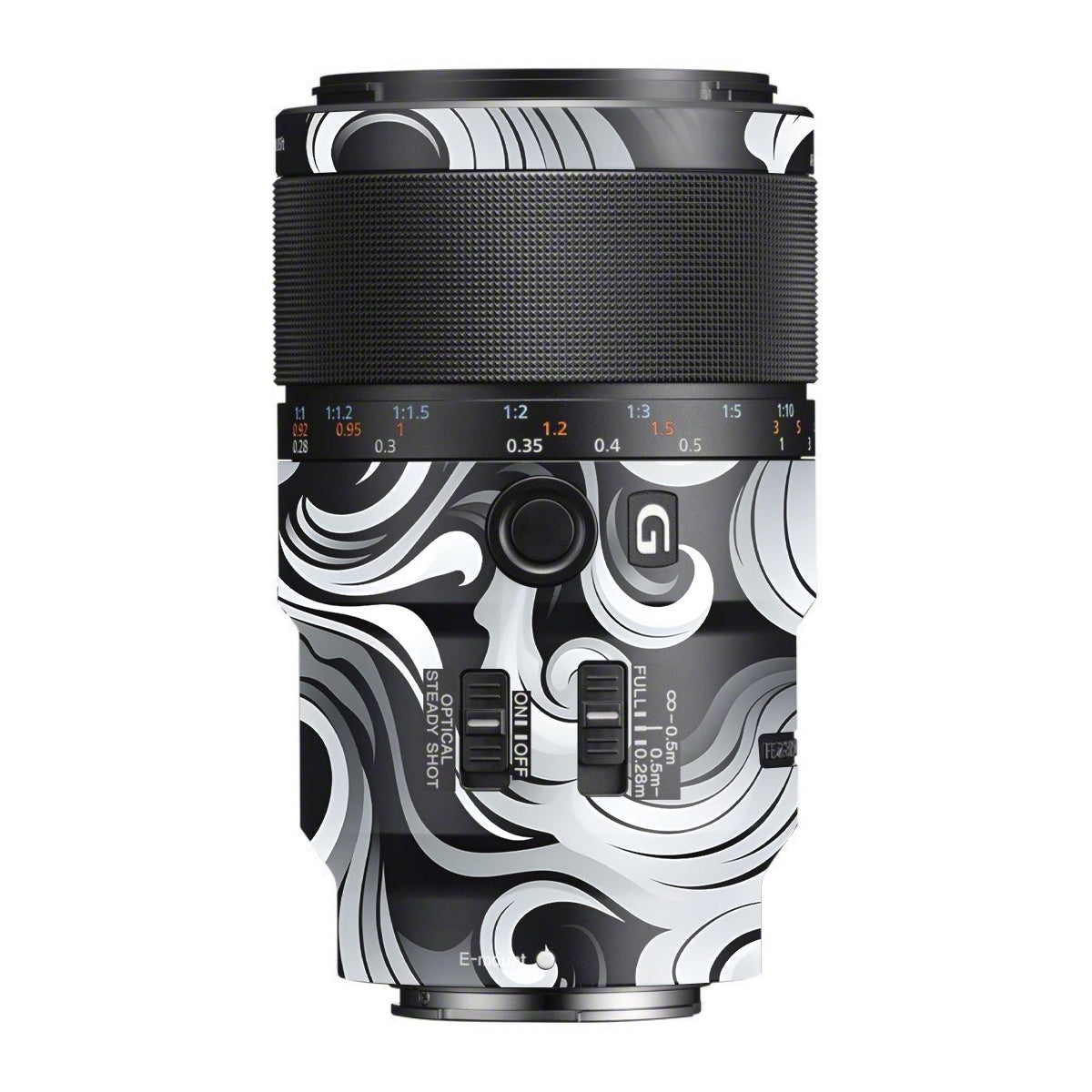 Smoke Swirl Sony FE 90mm F/2.8 Macro OSS Camera Lens Skin