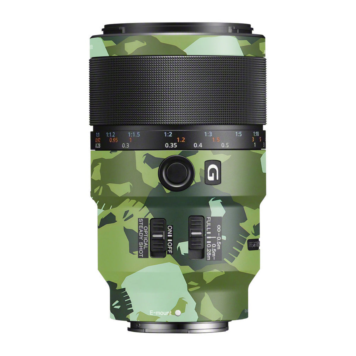 Tropic Camo Sony FE 90mm F/2.8 Macro OSS Camera Lens Skin