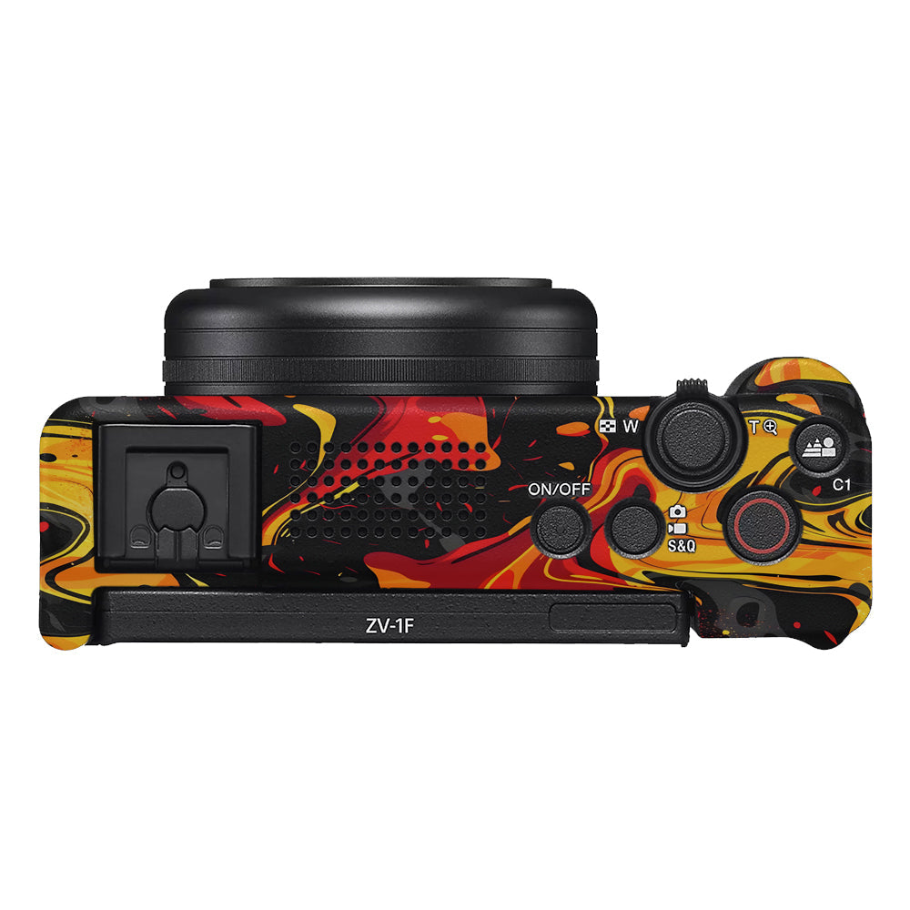 Lava Burst Sony ZV-1F Camera Skins