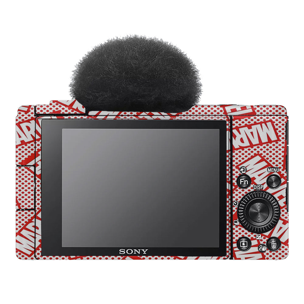 Marvel Comics Sony ZV-1F Camera Skins