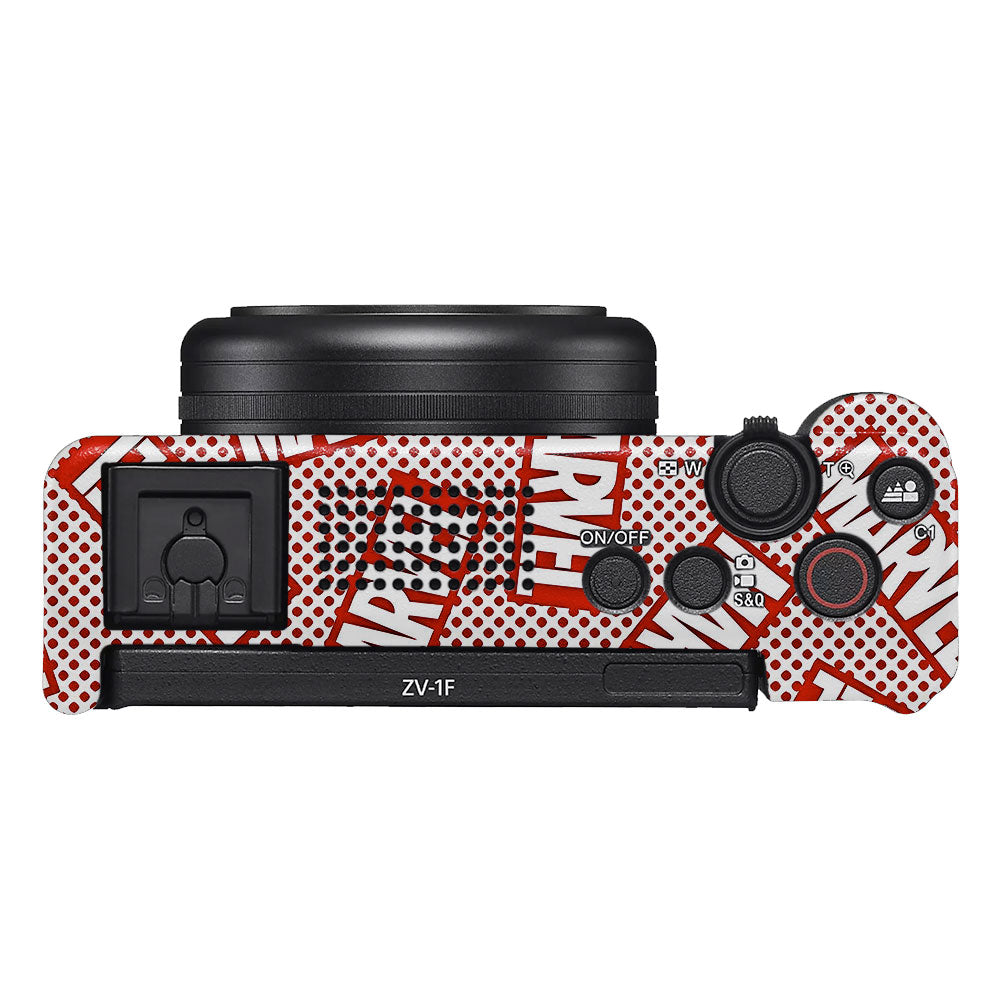 Marvel Comics Sony ZV-1F Camera Skins