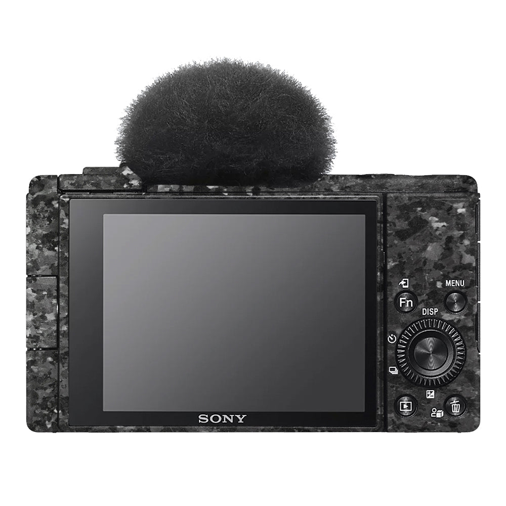 Black Granite Sony ZV-1F Camera Skins