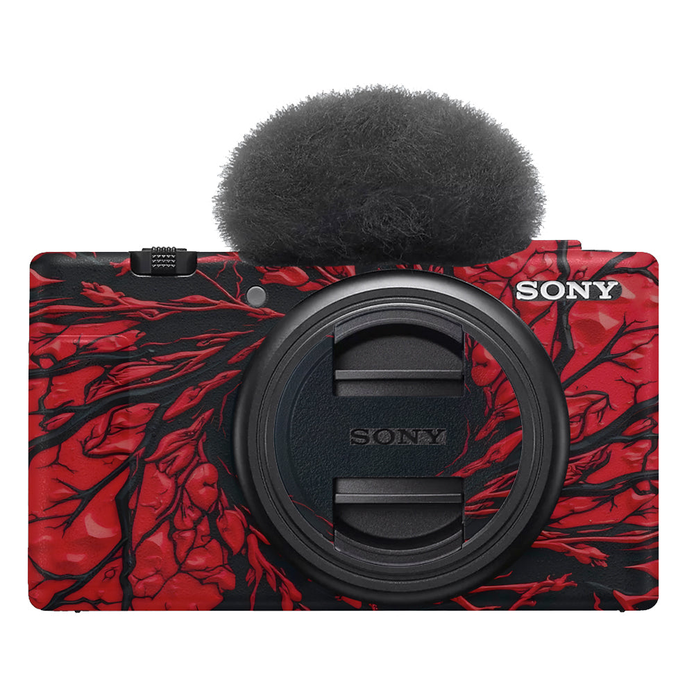 Venom Red Sony ZV-1F Camera Skins
