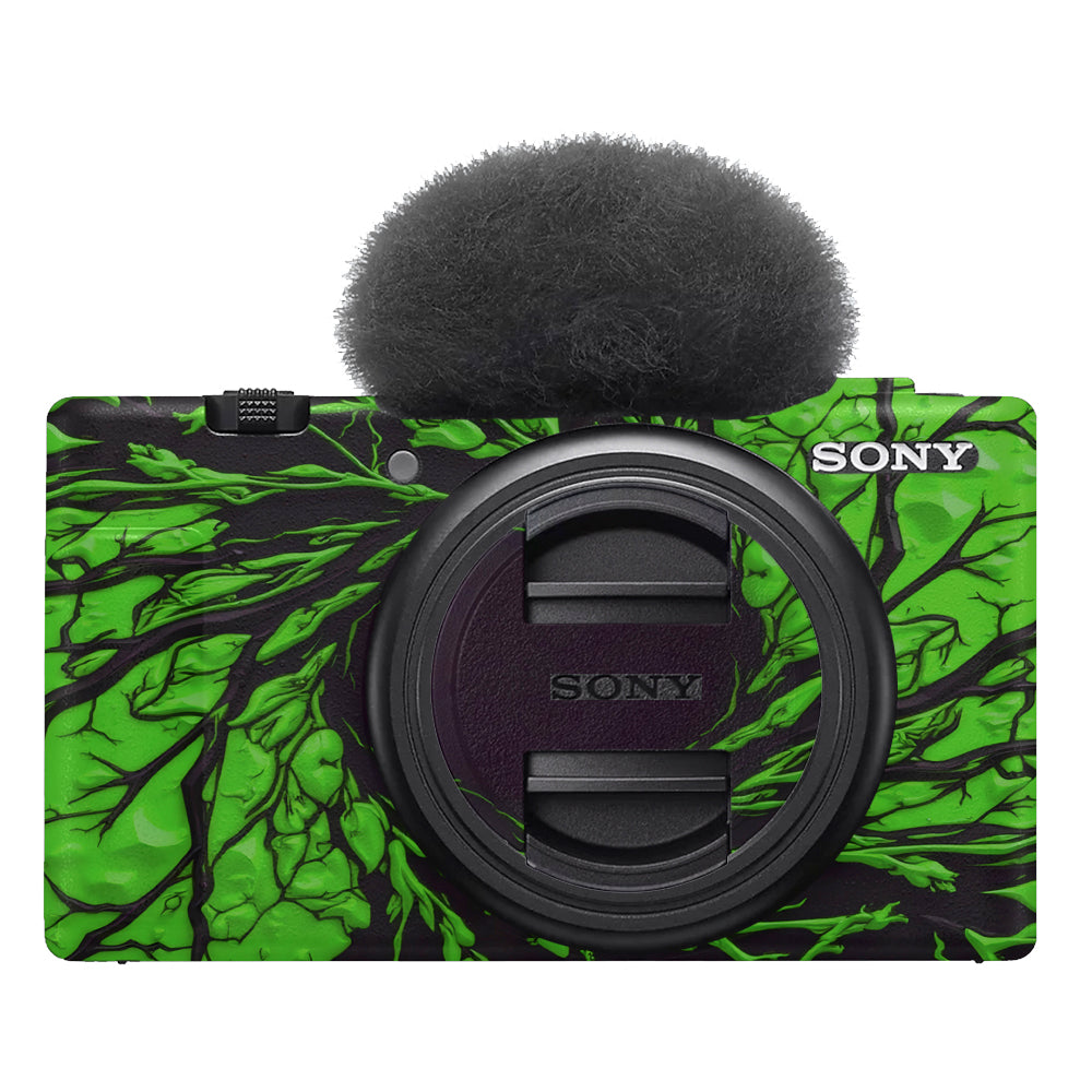 Venom Green Sony ZV-1F Camera Skins