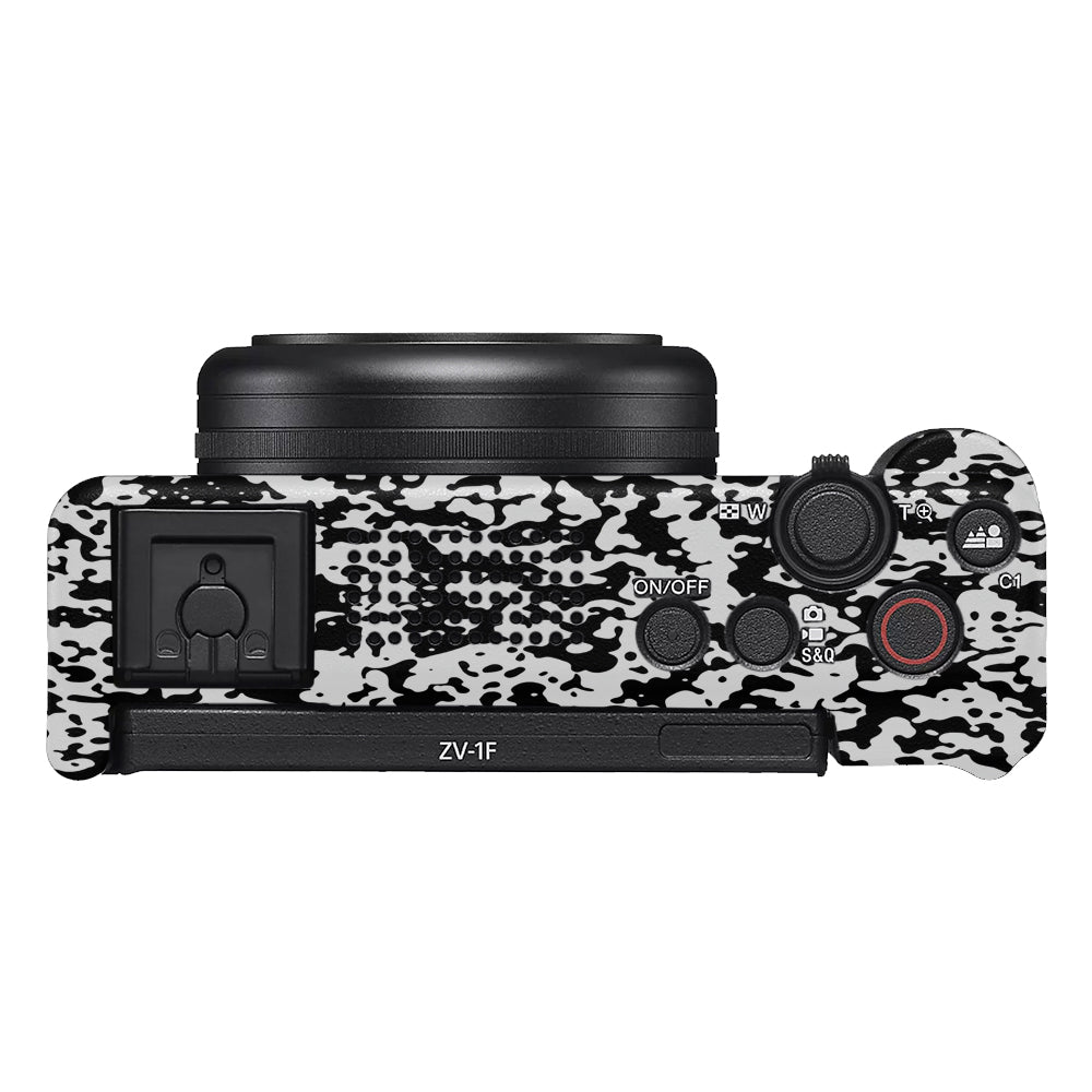 Snow Camo Sony ZV-1F Camera Skins