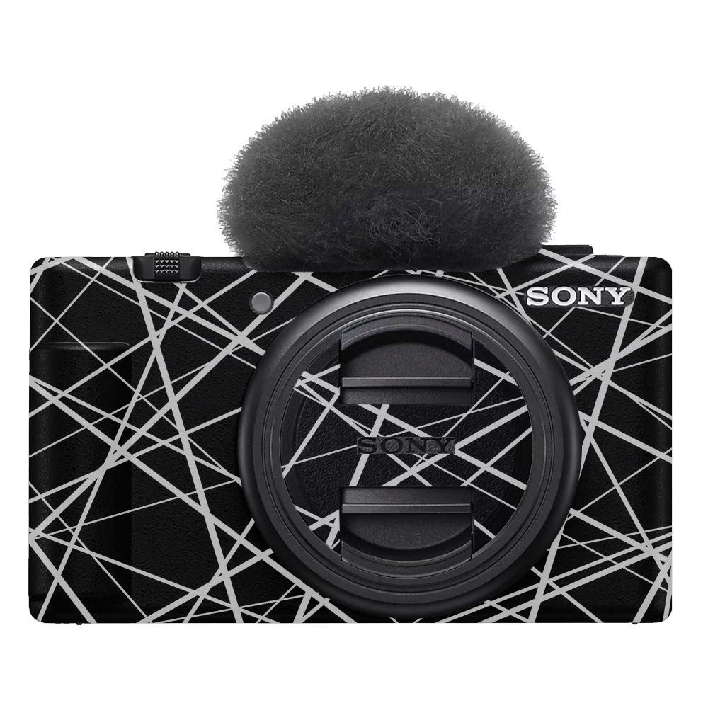 Mono Grid Sony ZV-1F Camera Skins