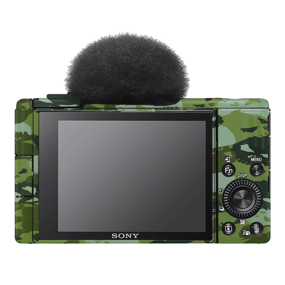 Tropic Camo Sony ZV-1F Camera Skins
