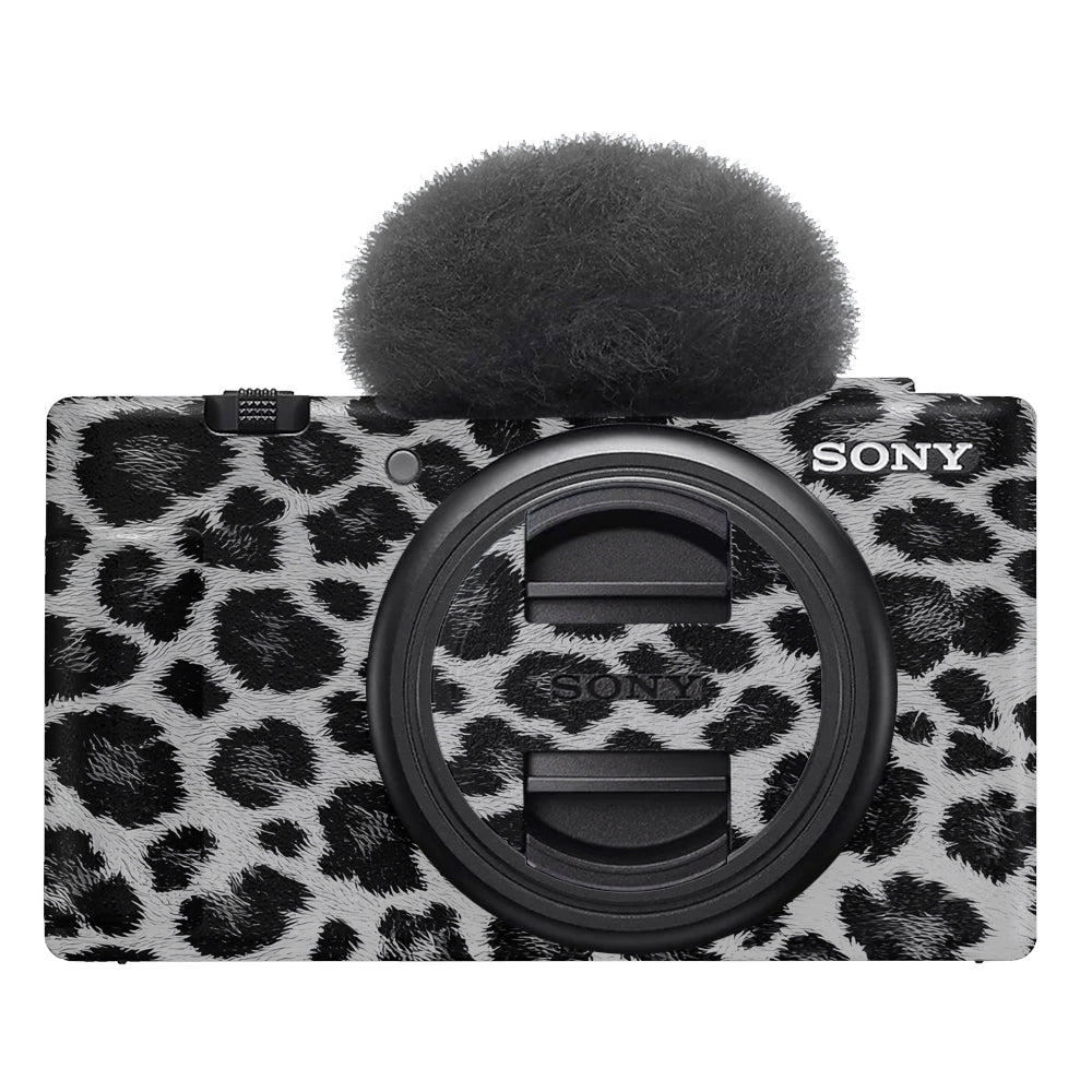 Snow Leopard Spots Sony ZV-1F Camera Skins