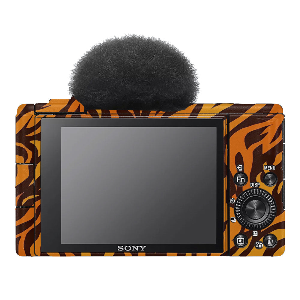 Wild Tiger Stripes Sony ZV-1F Camera Skins