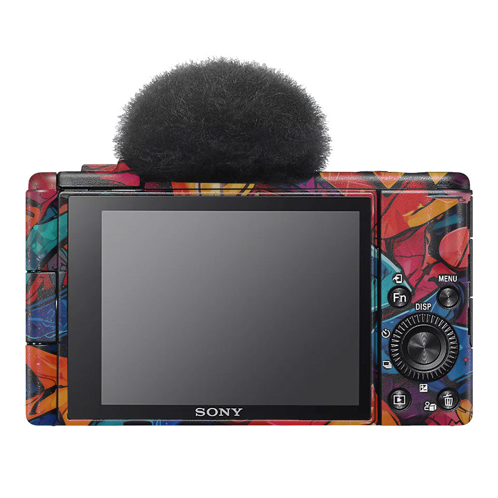 Urban Graffiti Explosion Sony ZV-1F Camera Skin