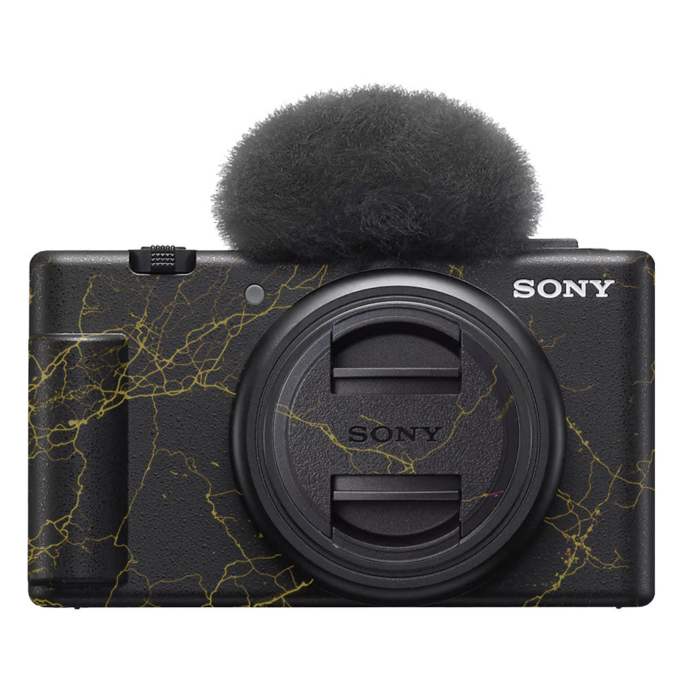 Electric Gold Veins Sony ZV-1F Camera Skin