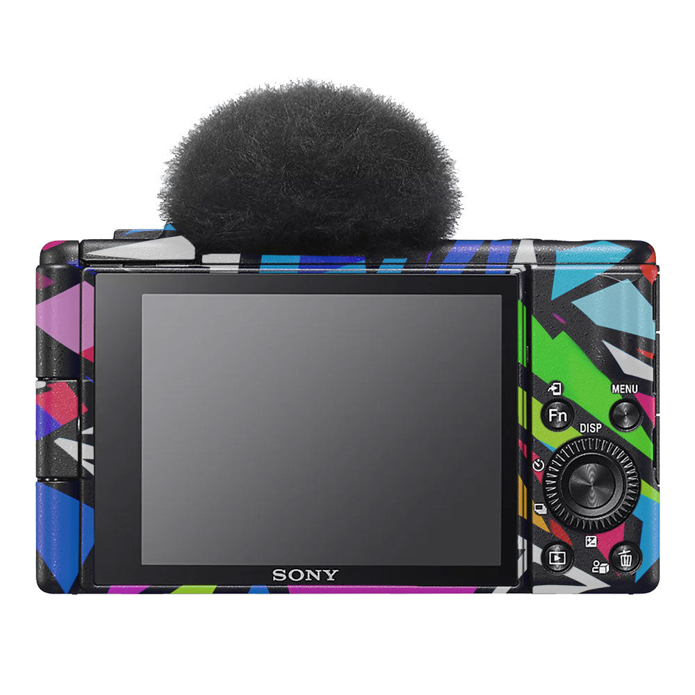 Bold Geometric Pop Sony ZV-1F Camera Skin