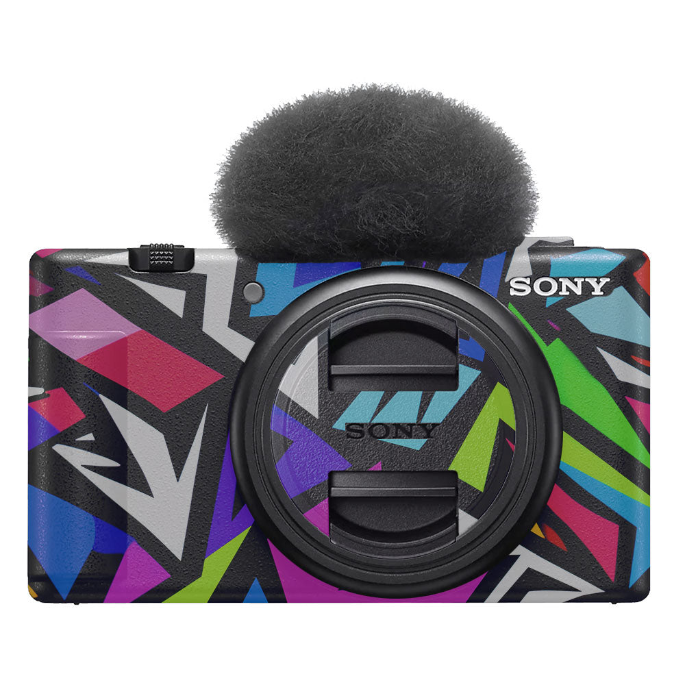 Bold Geometric Pop Sony ZV-1F Camera Skin