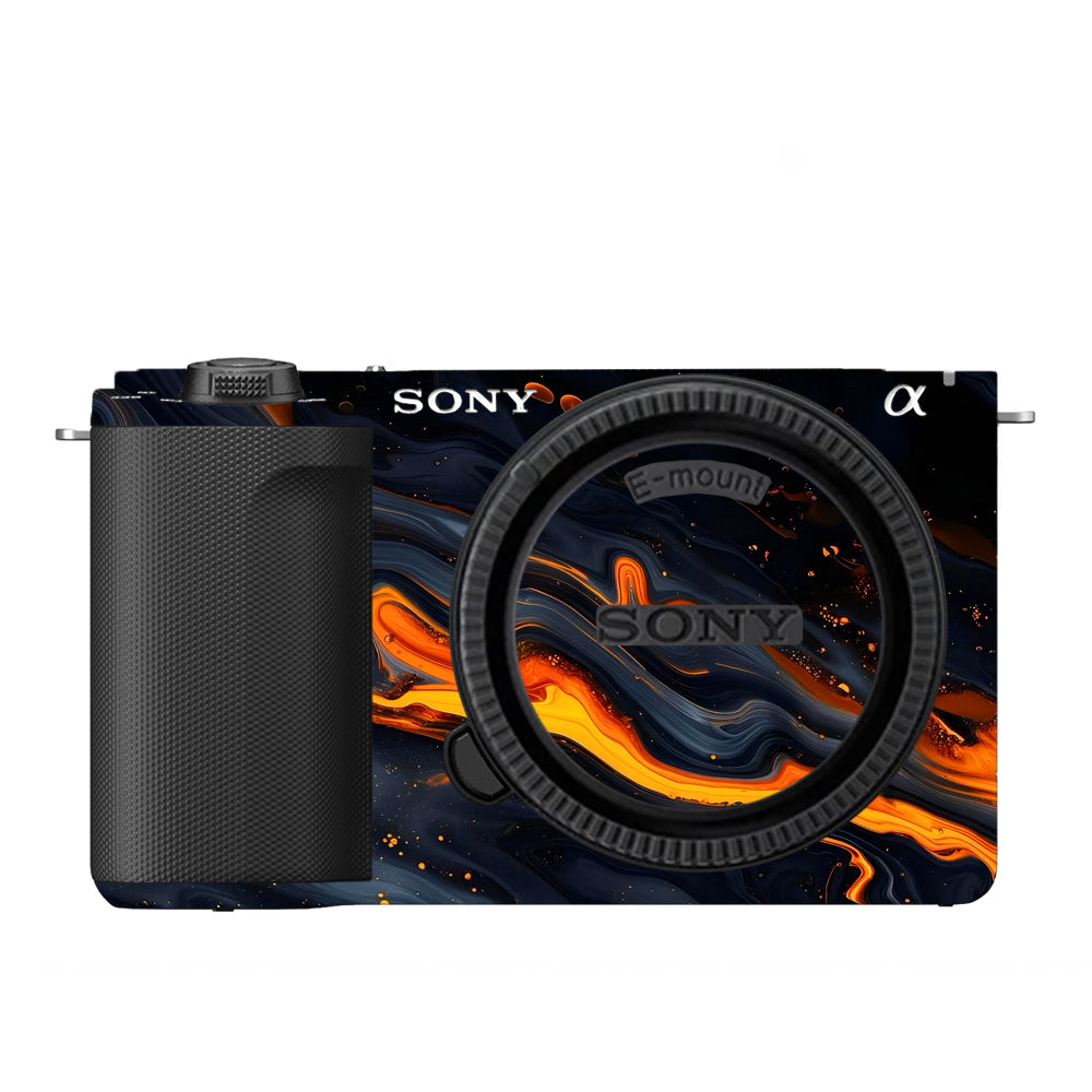 Lava Marble Sony ZV-E10 Camera Skins