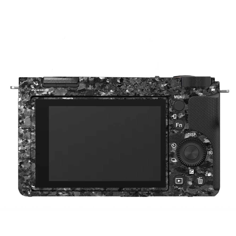 Black Granite Sony ZV-E10 Camera Skins