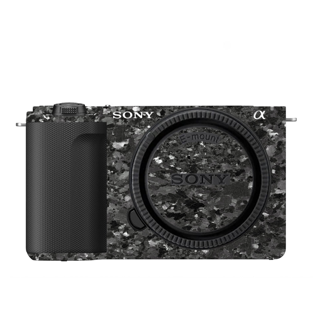 Black Granite Sony ZV-E10 Camera Skins