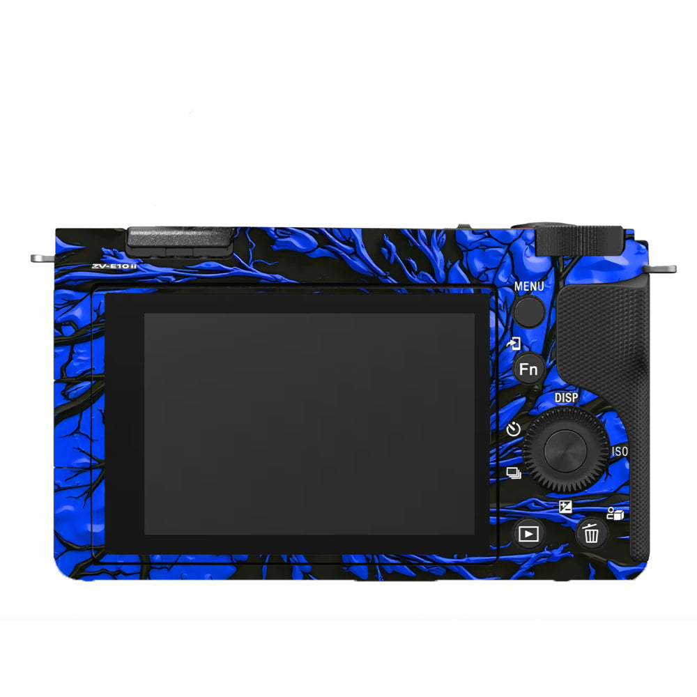 Venom Blue Sony ZV-E10 Camera Skins