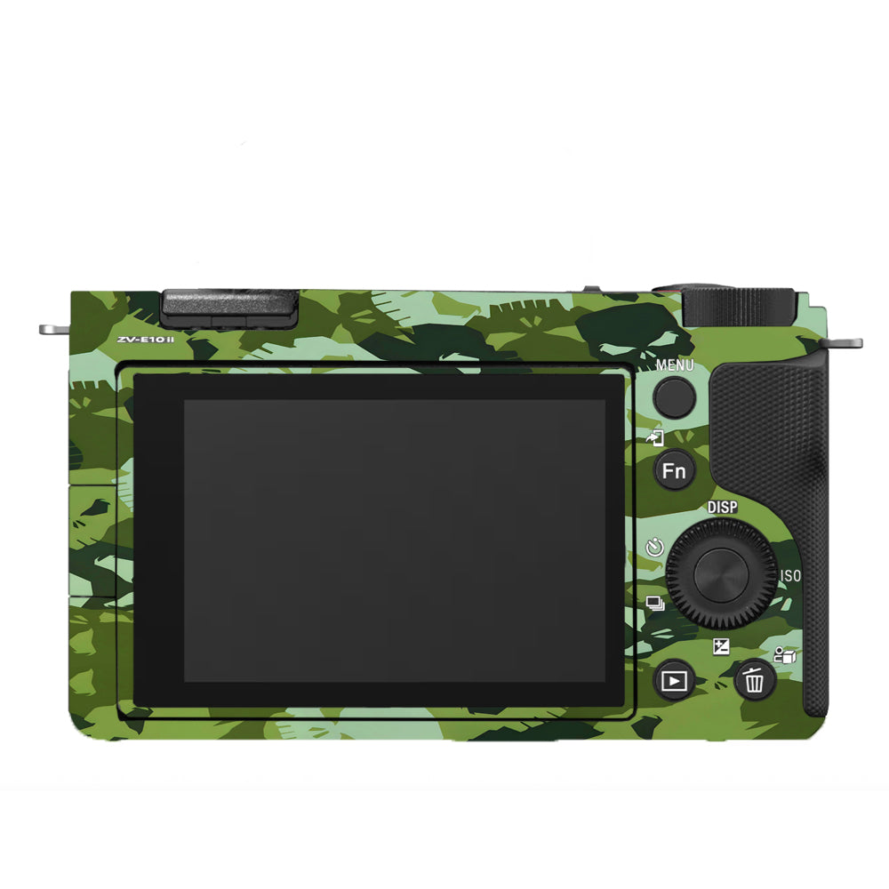 Tropic Camo Sony ZV-E10 Camera Skins