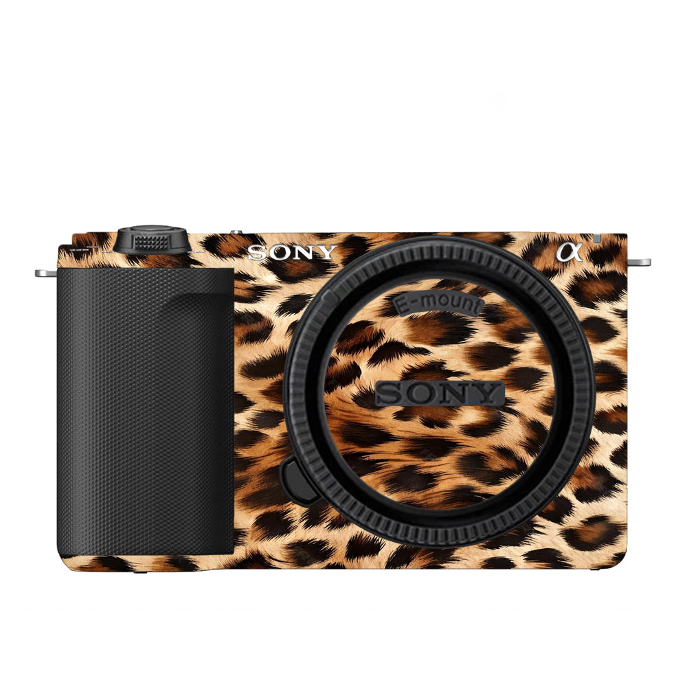 Classic Leopard Spots Sony ZV-E10 Camera Skins