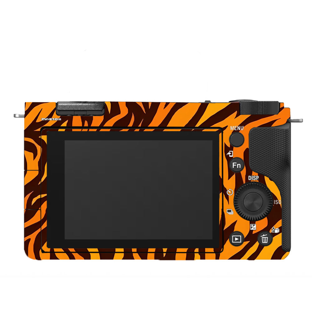 Wild Tiger Stripes Sony ZV-E10 Camera Skins