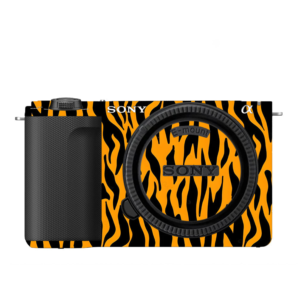Savanna Tiger Stripes Sony ZV-E10 Camera Skins