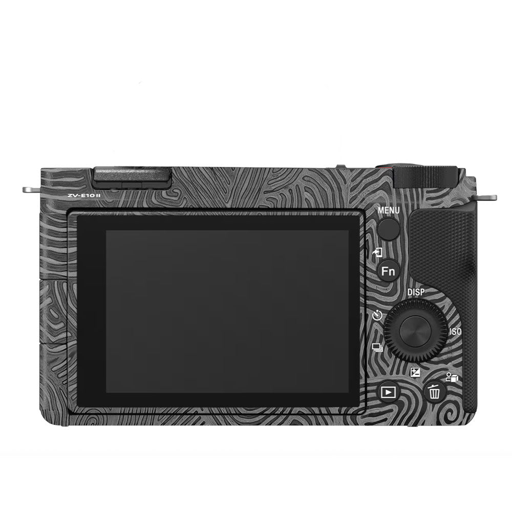 Monochrome Line Maze Sony ZV-E10 Camera Skin