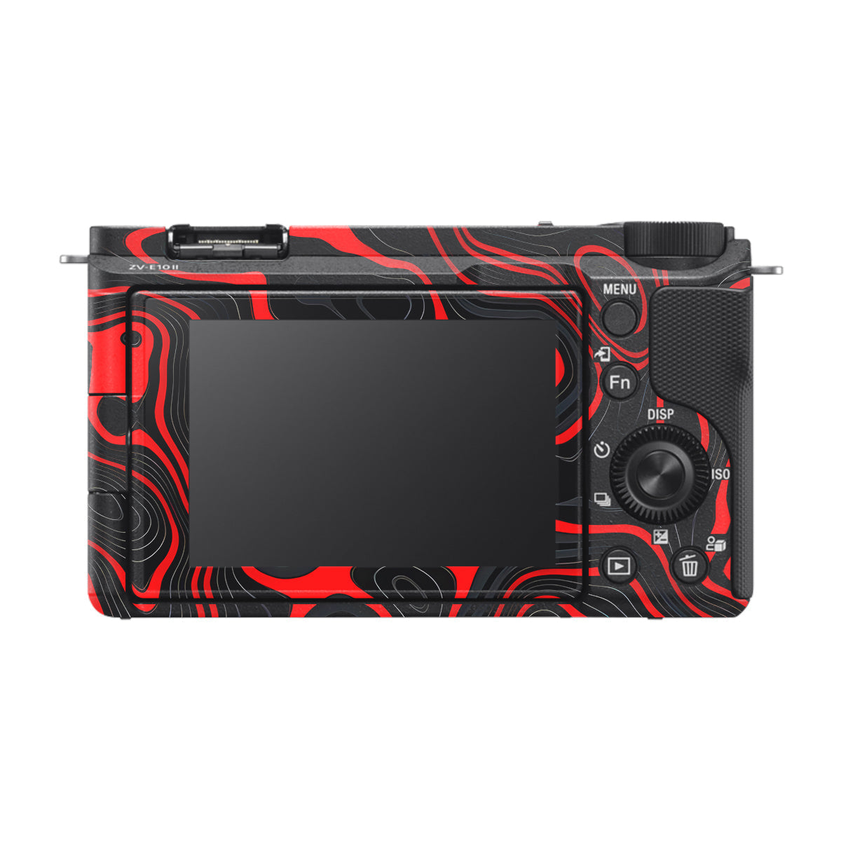 Crimson Waves Sony ZV-E10 Mark II Camera Skin