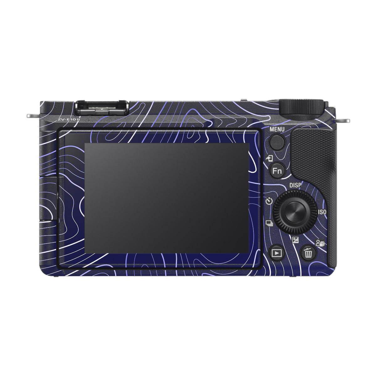 Deep Blue Contour Sony ZV-E10 Mark II Camera Skin