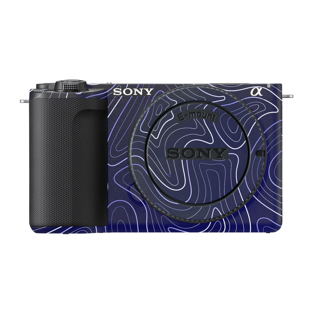 Deep Blue Contour Sony ZV-E10 Mark II Camera Skin