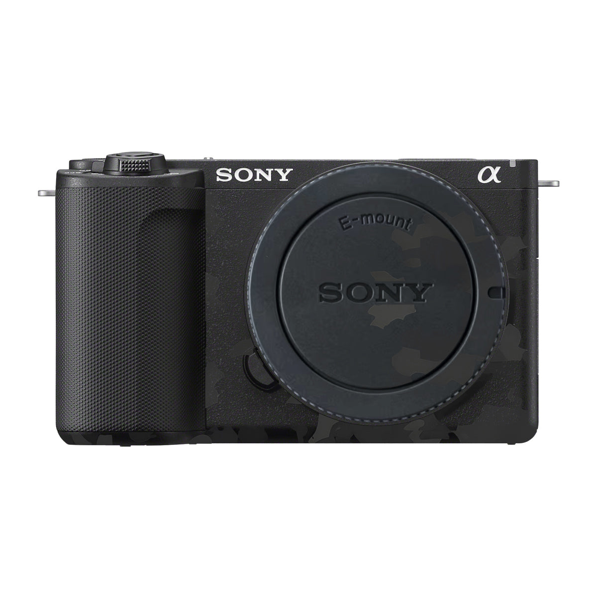 Black Camouflage Sony ZV-E10 Mark II Camera Skin