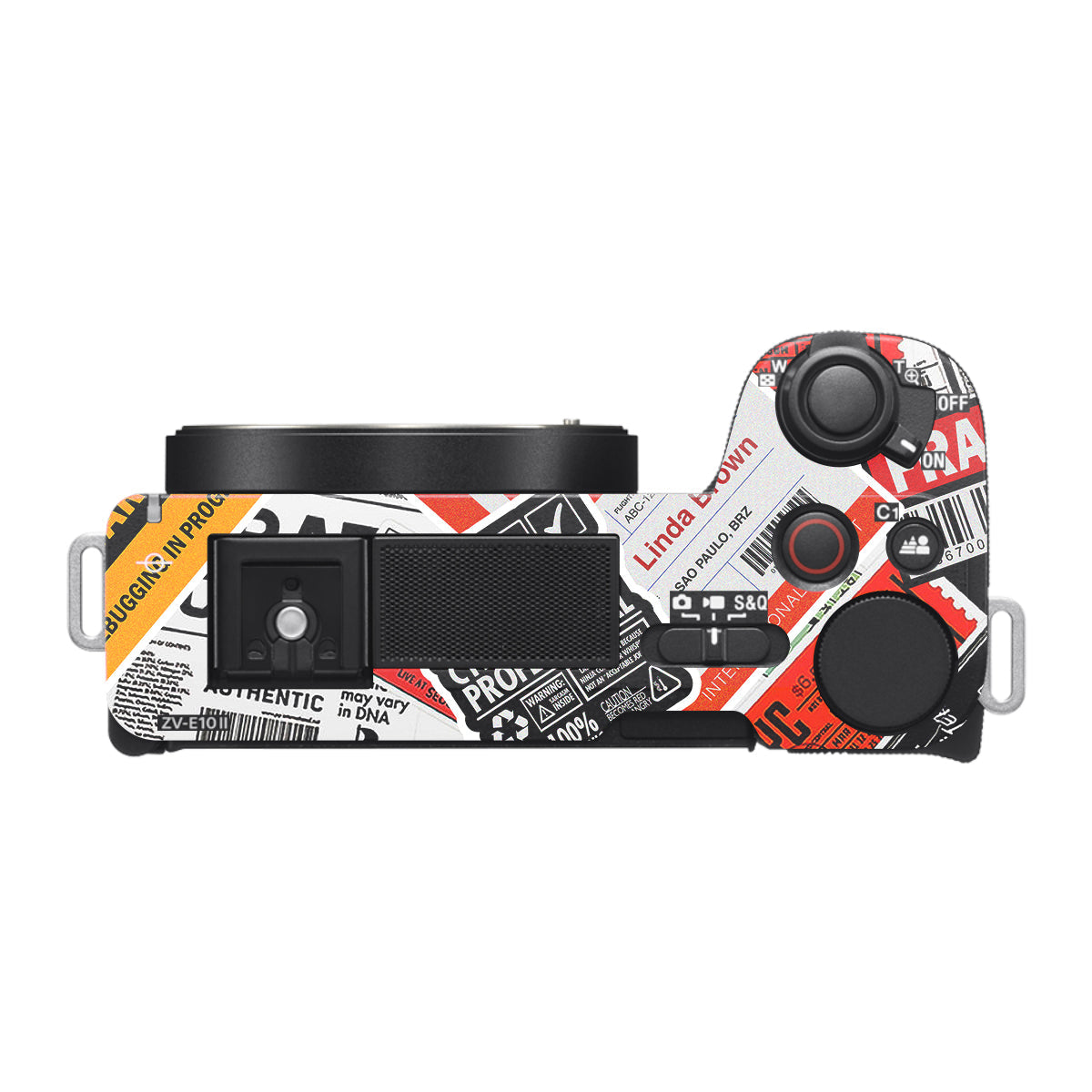 Tech Aesthetic Sticker Collage Sony ZV-E10 Mark II Camera Skin