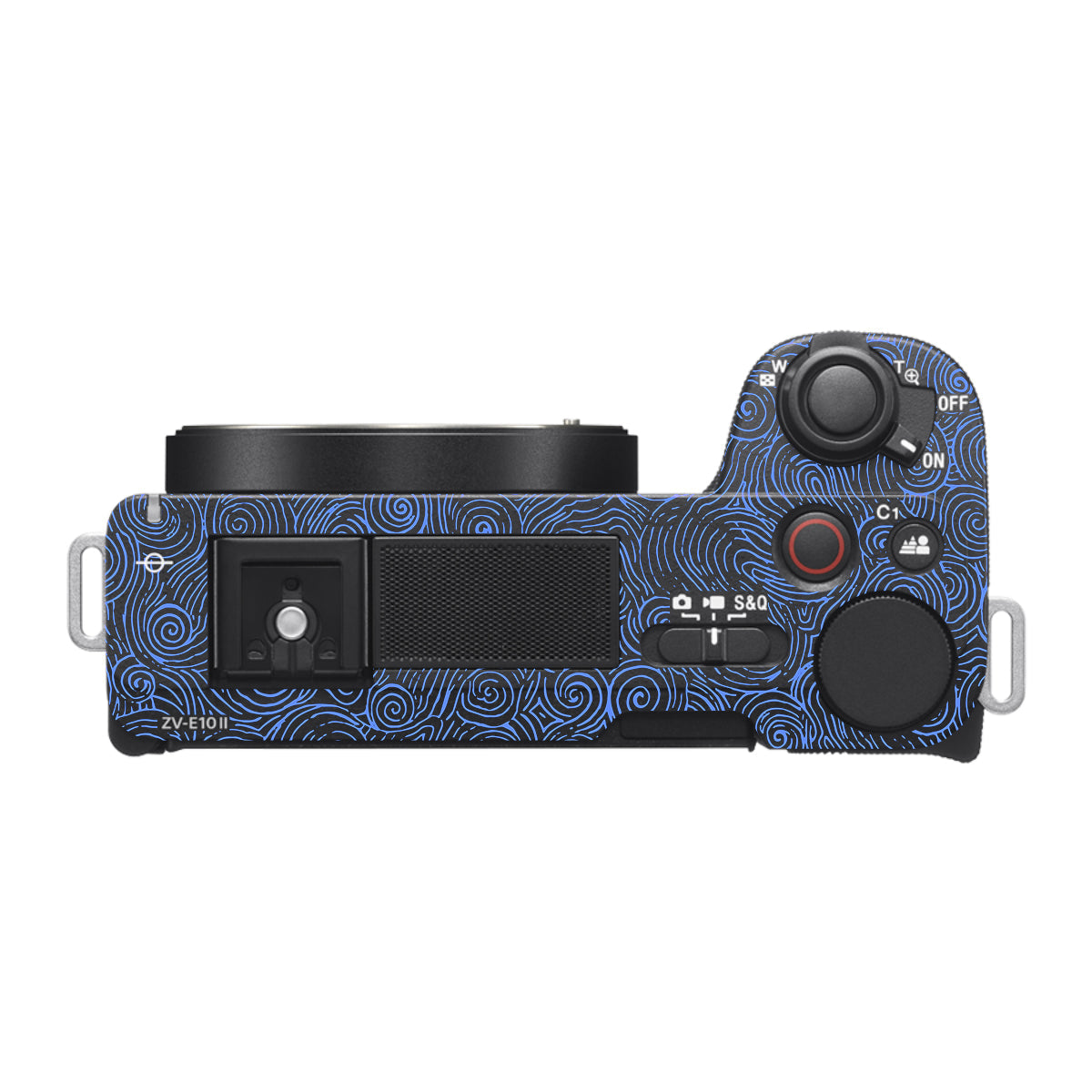 Blue Spirals Sony ZV-E10 Mark II Camera Skin