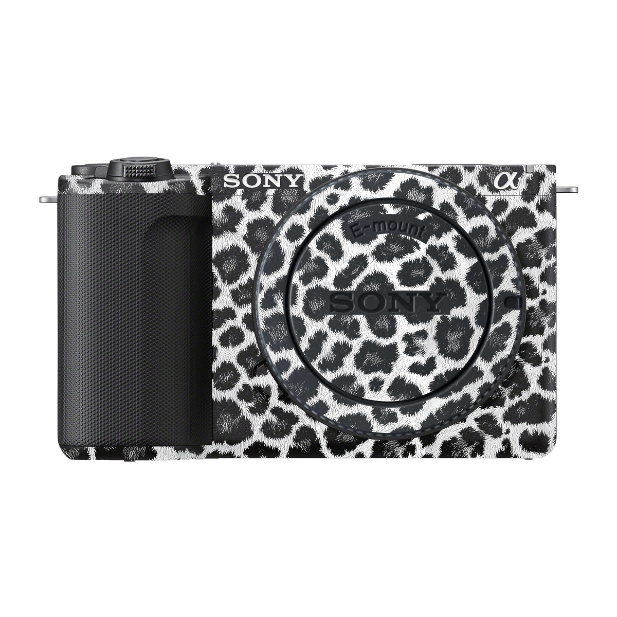 Snow Leopard Spots Sony ZV-E10 Mark II Camera Skin